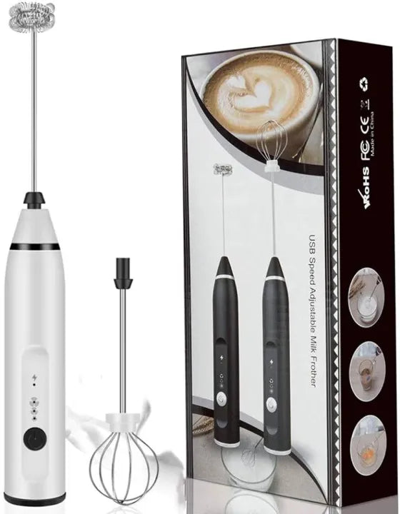 Electric Coffee Mixer Rechargeable Milk Shaker Maker