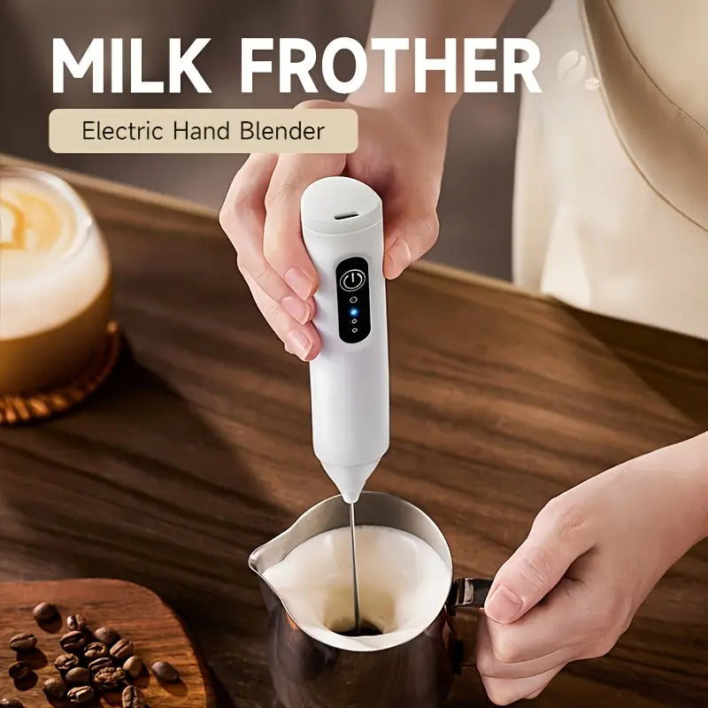 Electric Coffee Mixer Rechargeable Milk Shaker Maker