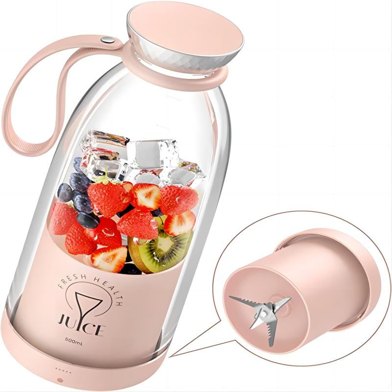 USB Rechargeable Juicer Blender 6 Blades Electric Blender