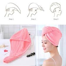 Microfiber Quick Dry Bath Hair Drying Towel
