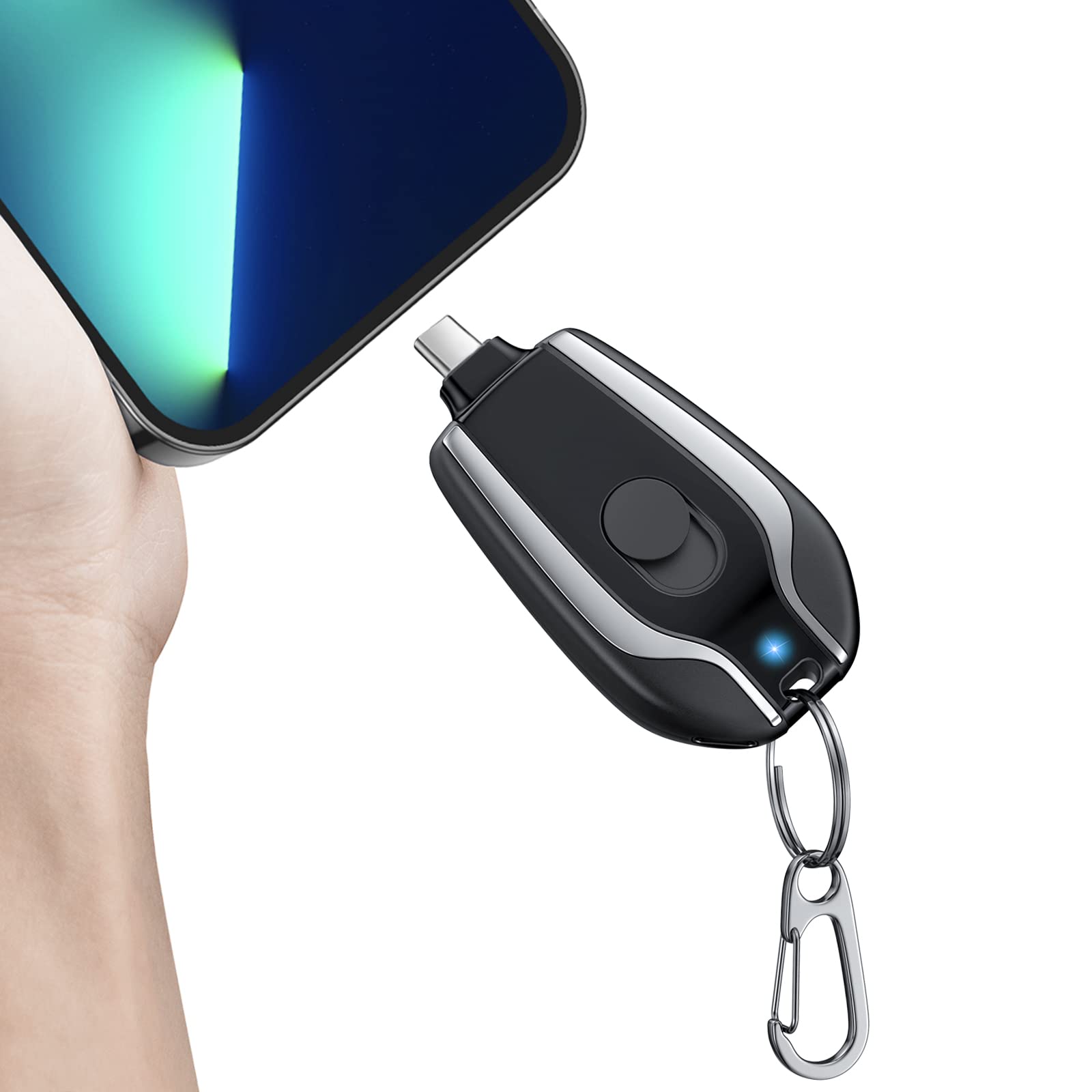 Portable Emergency Key Chain Power Bank