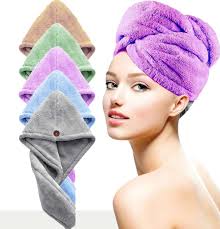 Microfiber Quick Dry Bath Hair Drying Towel