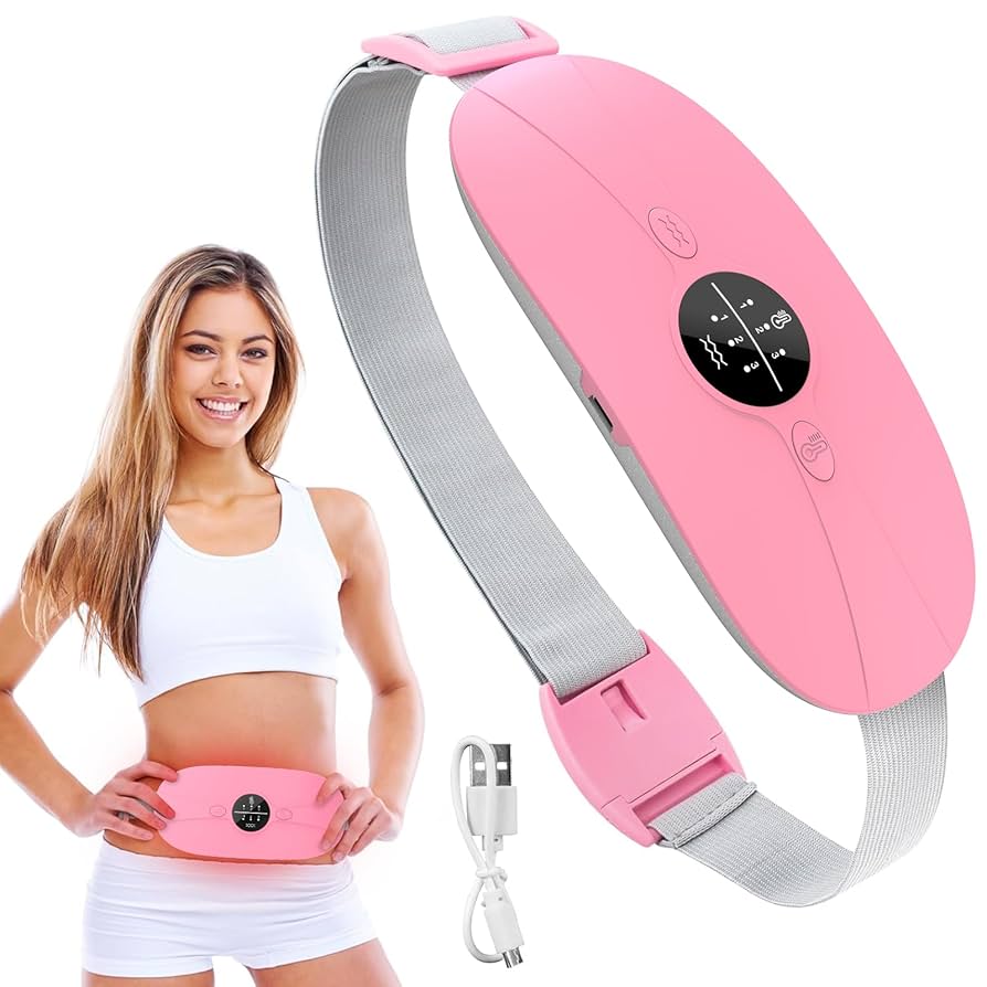 PERIOD CRAMP RELIEF BELT -Portable Menstrual Heating Pad
