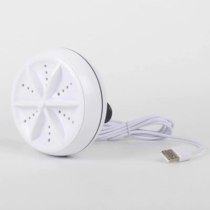 Mini Portable Ultrasonic Turbine Washing Machine Spin Laundry Washer