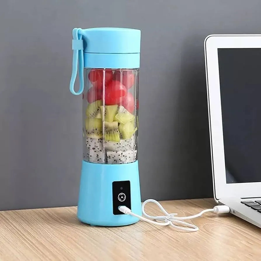 Wireless Charging 4 Blades Electric Juicer Mini Portable