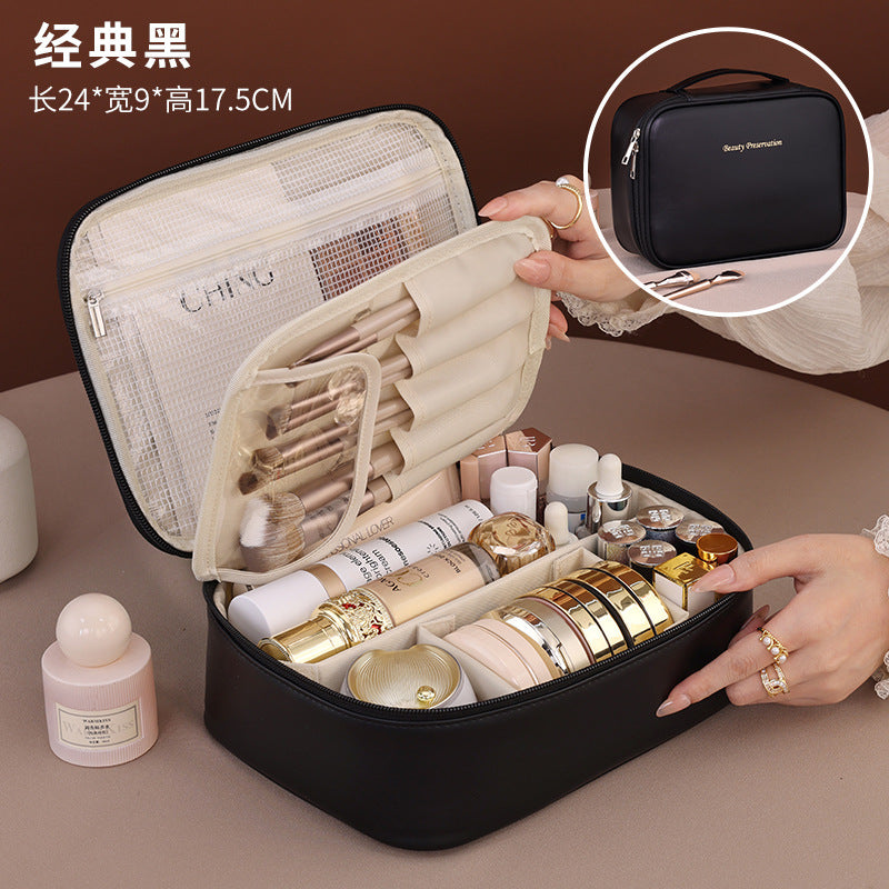 Large Capacity Portable Travel Cosmetic Bag
