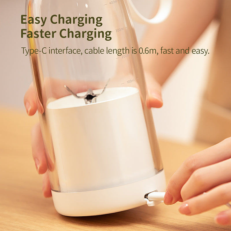 USB Rechargeable Juicer Blender 6 Blades Electric Blender