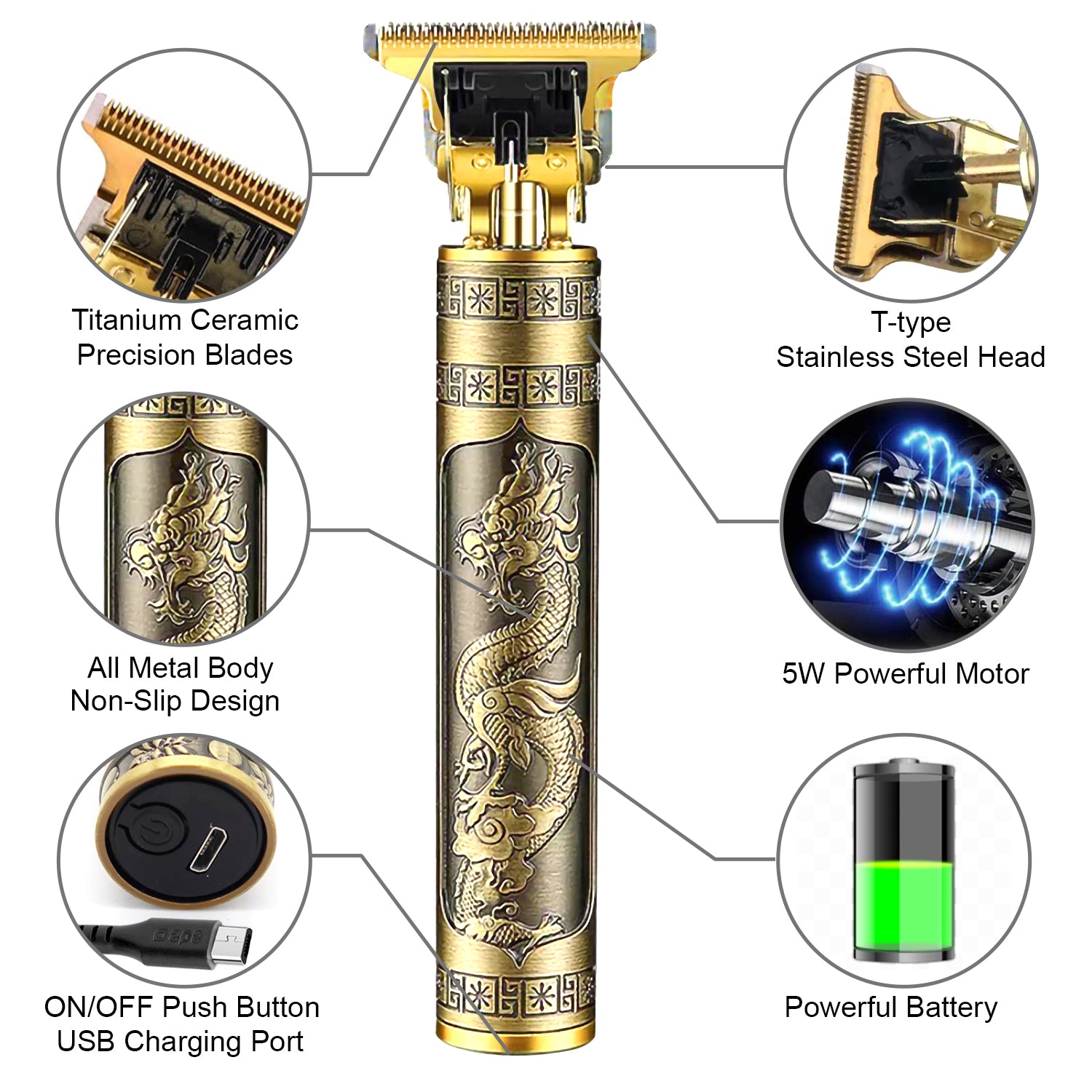 T9 Rechargeable Shaver Machine