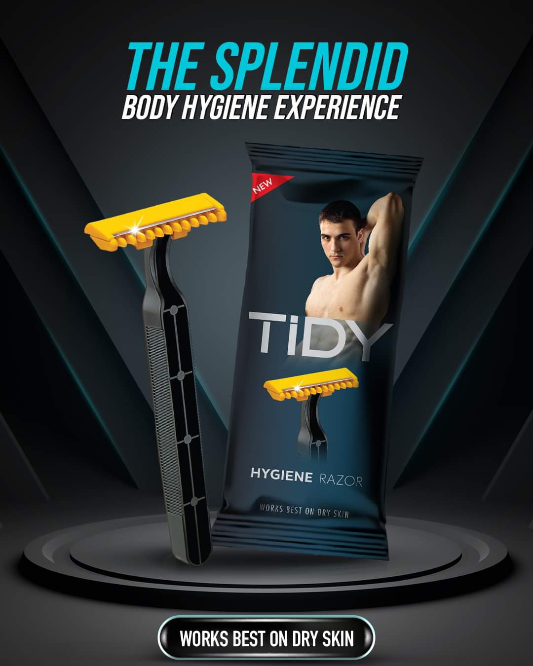 Treet Tidy Black Shave Razor