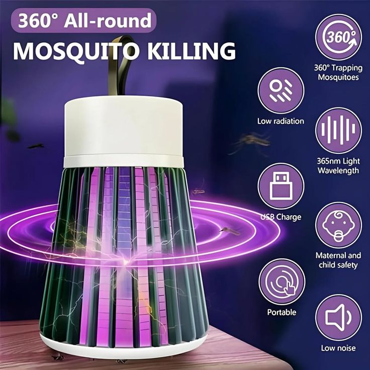 Electric mosquito killer Lamp AND Isect killer Bulb,