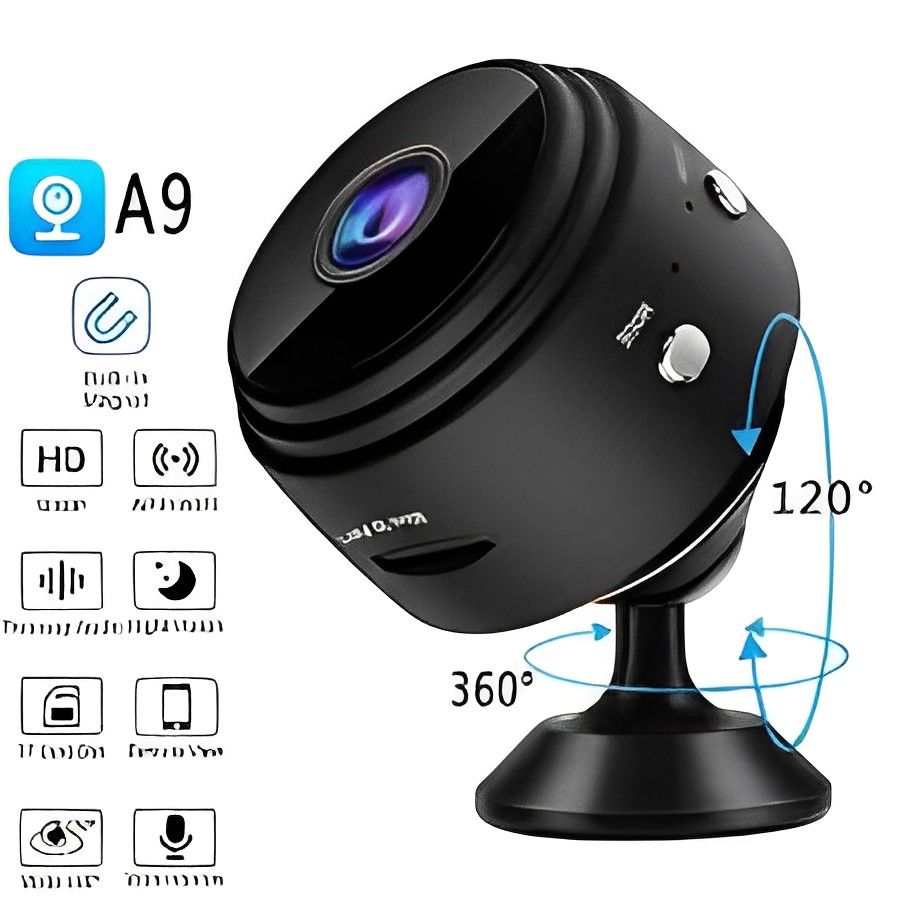 WiFi Mini Camera HD 1080p 2 Mega pixel Camera