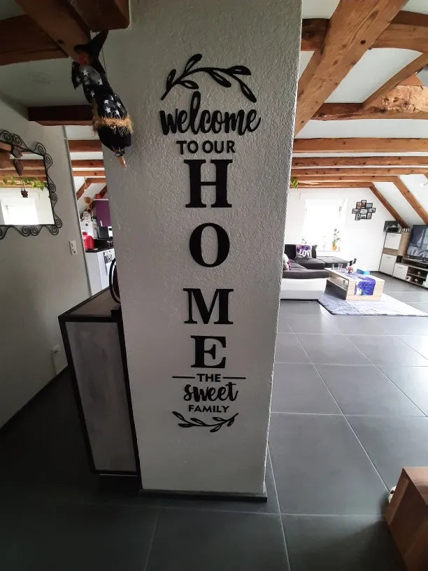 Traders Brand 3d Wooden Wall Stickers English Letters