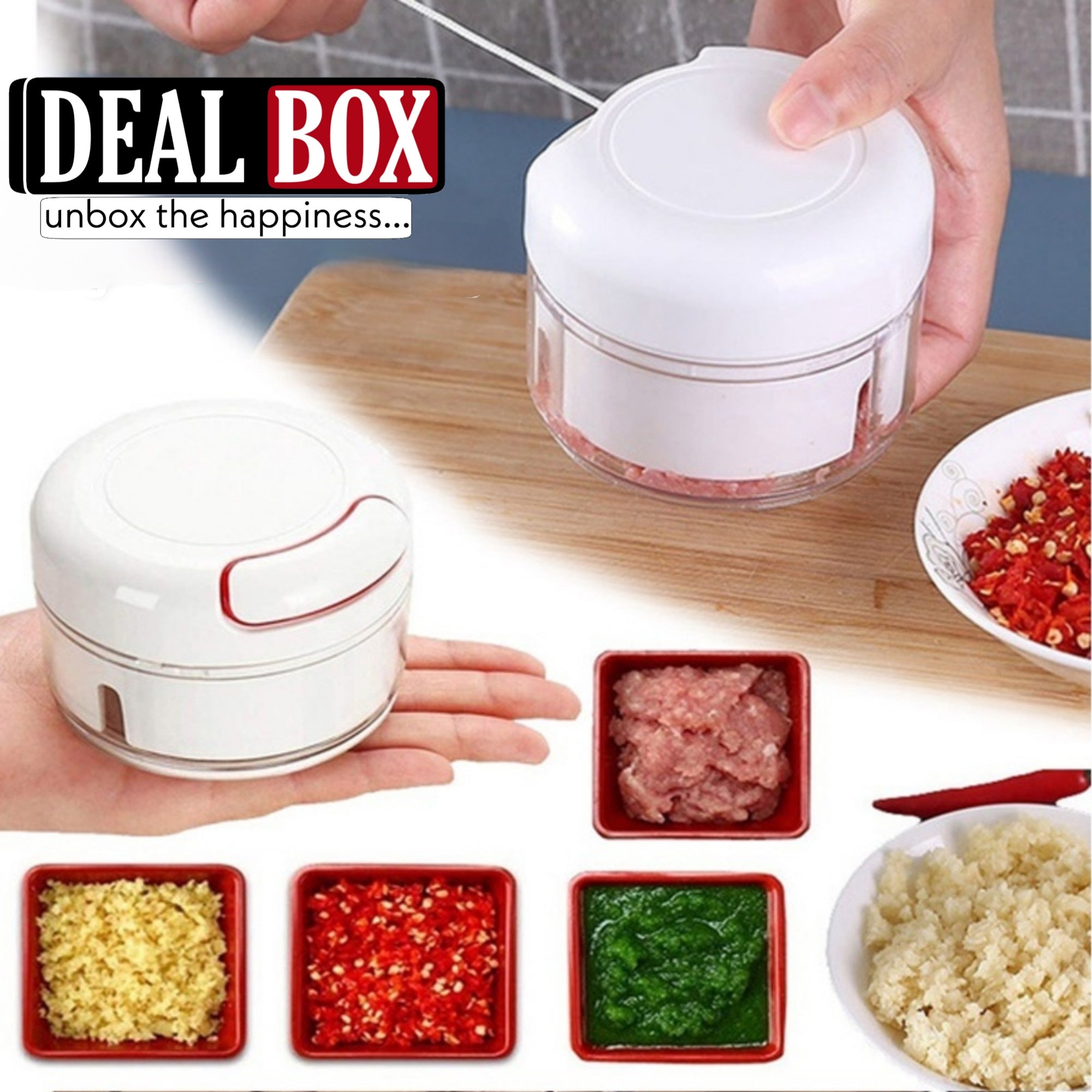 Chopper - Grinder - Mini Chopper - 500ml Capacity