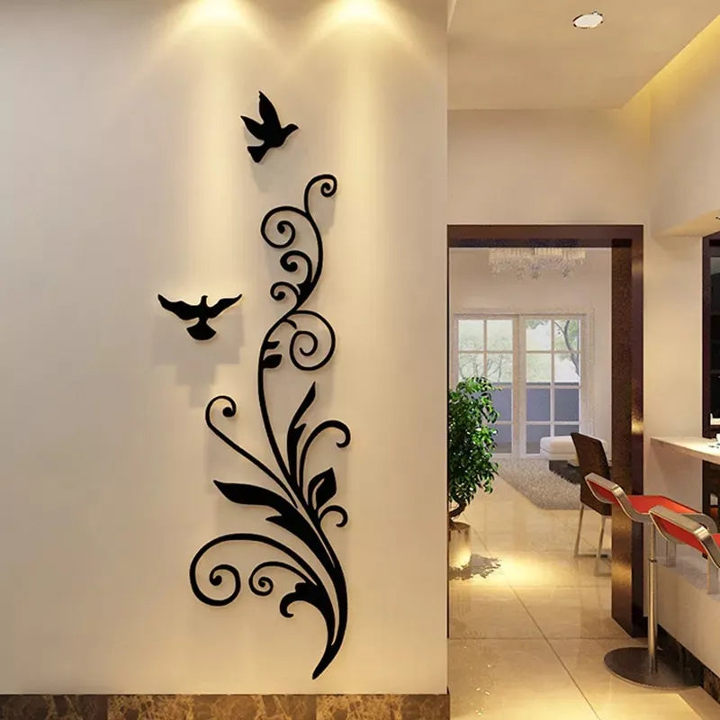 3D Wooden Three-Dimensional Decorative Wall