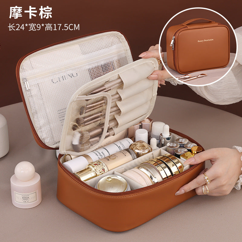 Large Capacity Portable Travel Cosmetic Bag